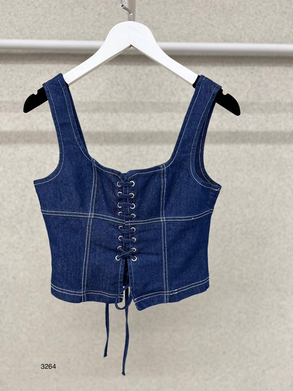 Kuşgözü Detaylı Büstiyer Mavi