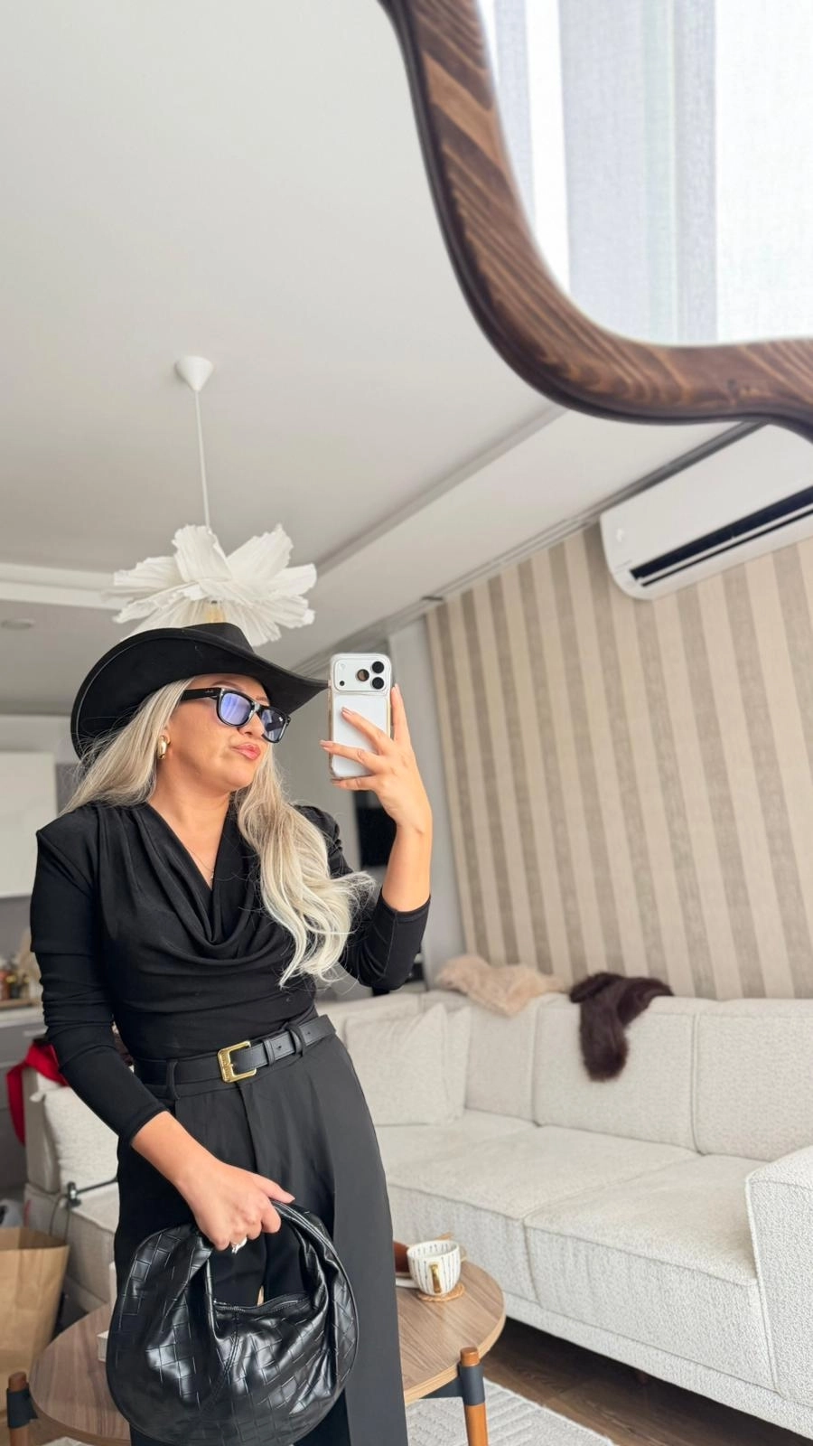 Degaje Yaka Vatkalı Body Suit Siyah (Çıtçıtlı Body Siyah)