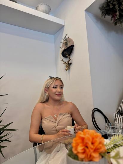 Düğmeli Straplez Yelek Bej